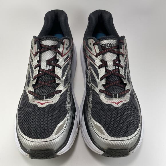 Hoka One One Clifton 3 Remake Running Shoes Mens Size 12.5 Black Mesh Sneakers - Picture 11 of 11